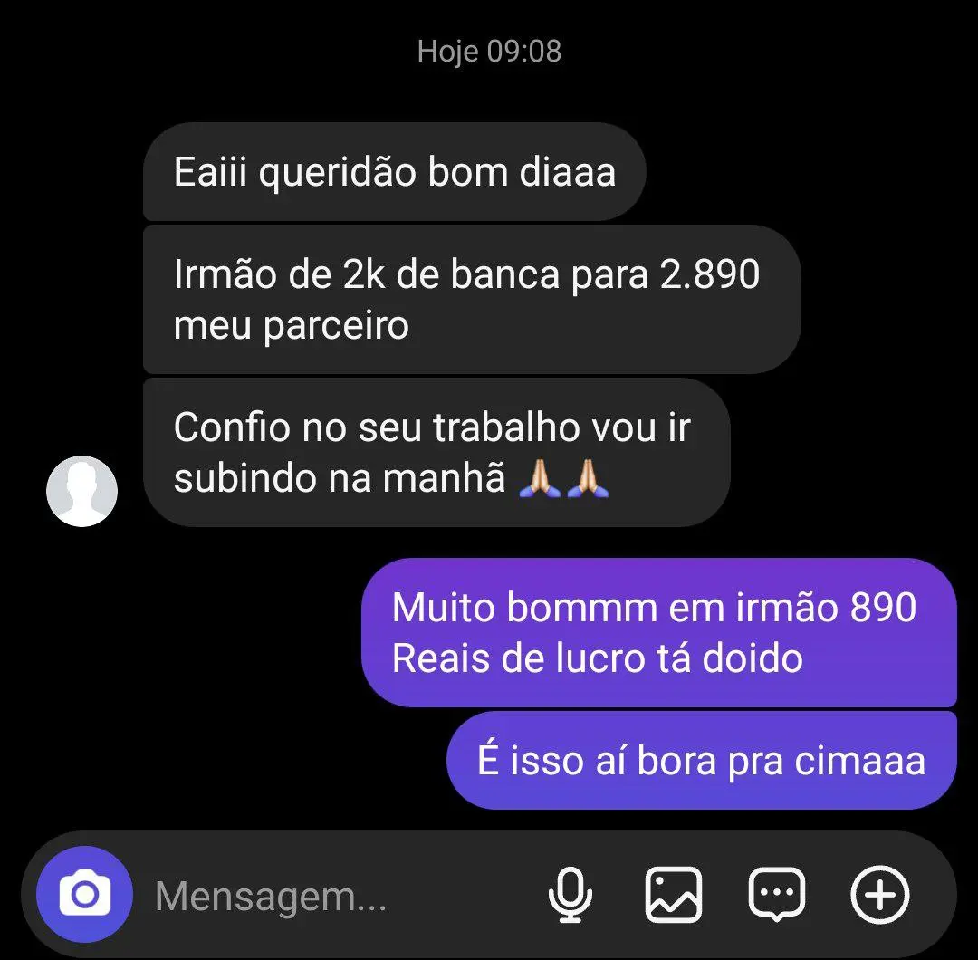 Depoimento de Mariana sobre estratégias do Santiago na roleta